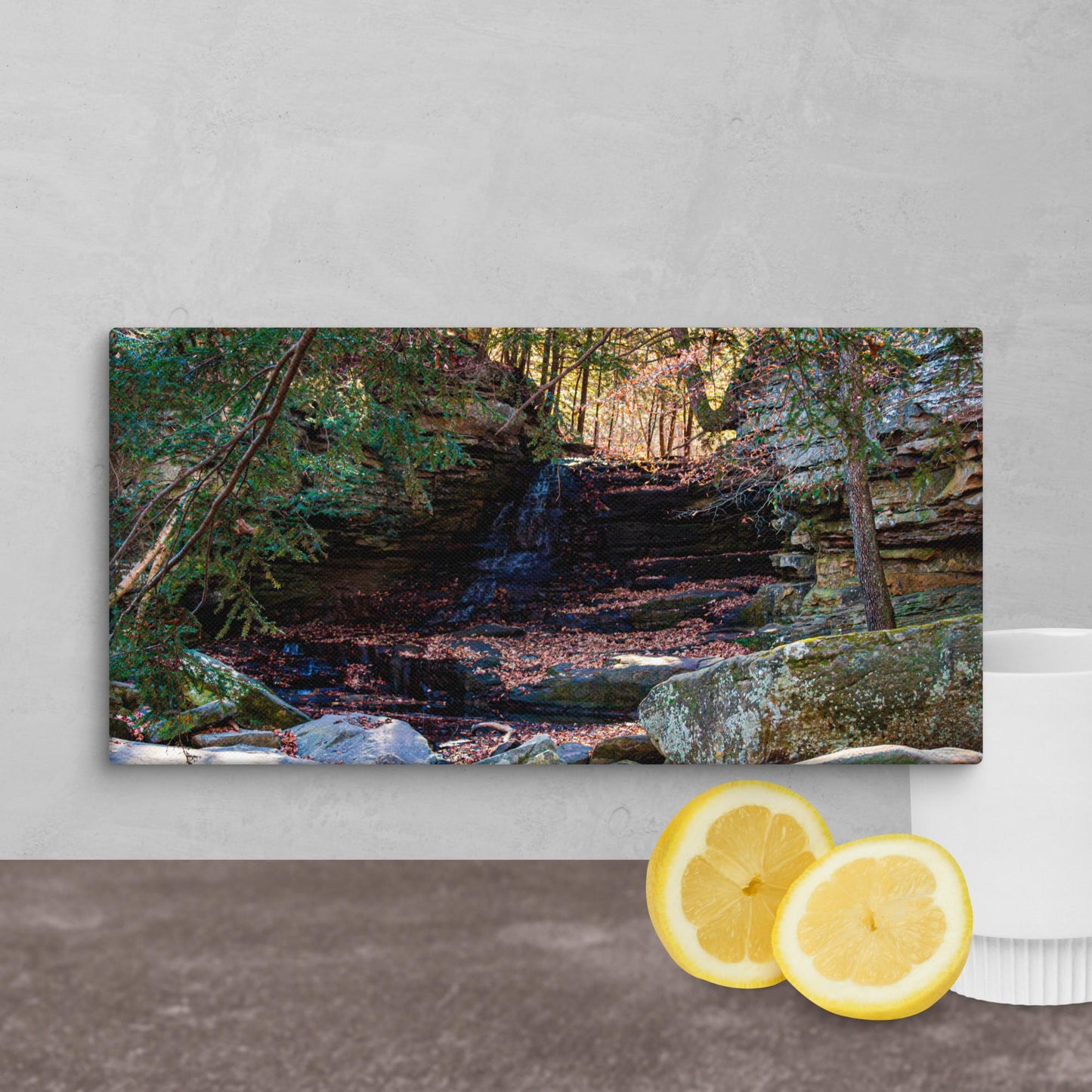 Canvas Honey run Falls