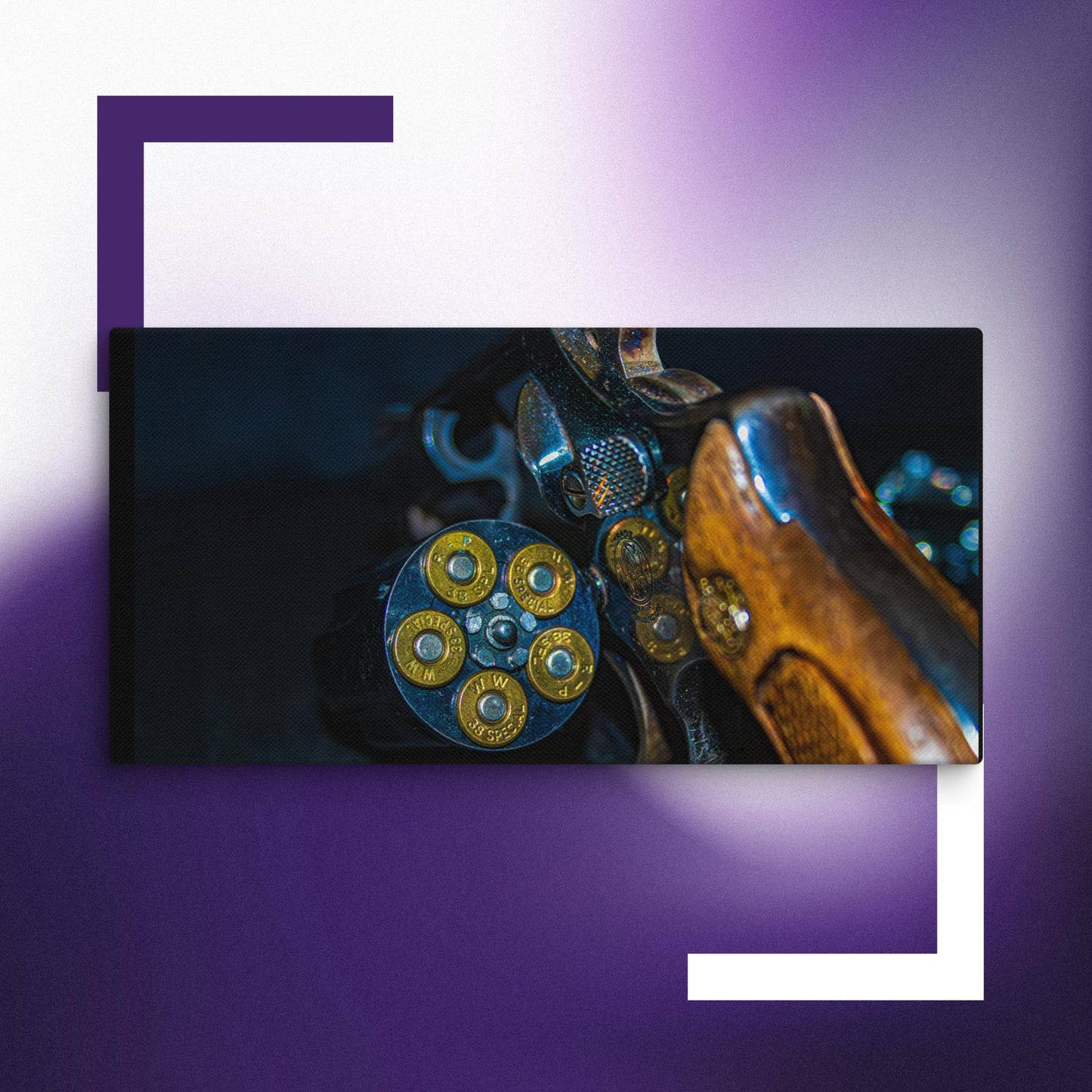 Canvas S&W print