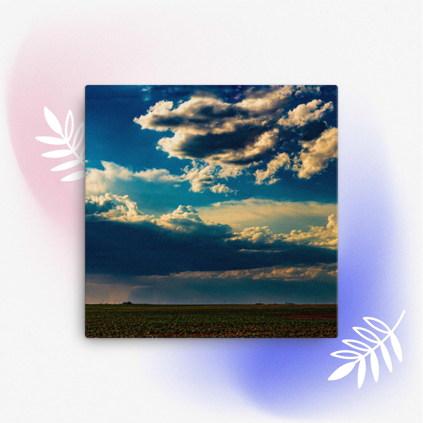 Canvas West Texas Sky