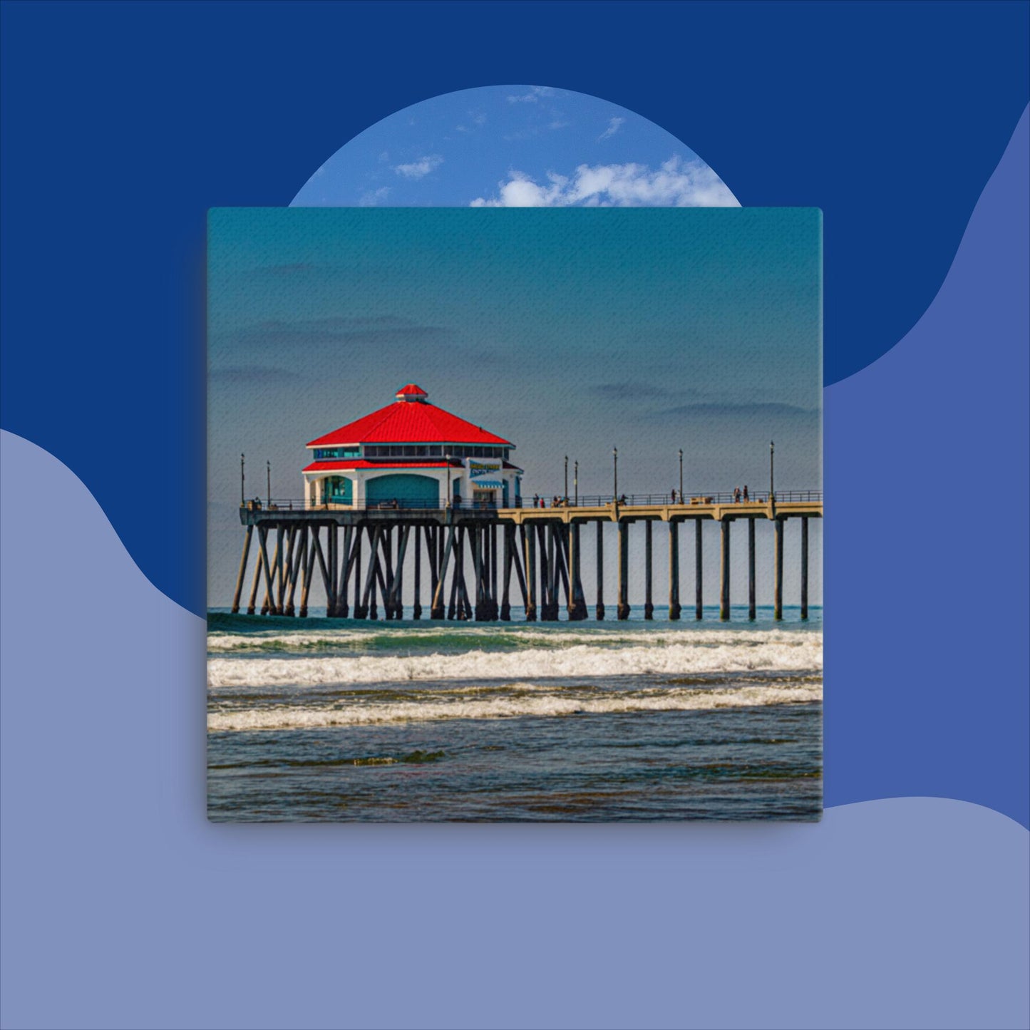 Canvas Huntington Beach Pier