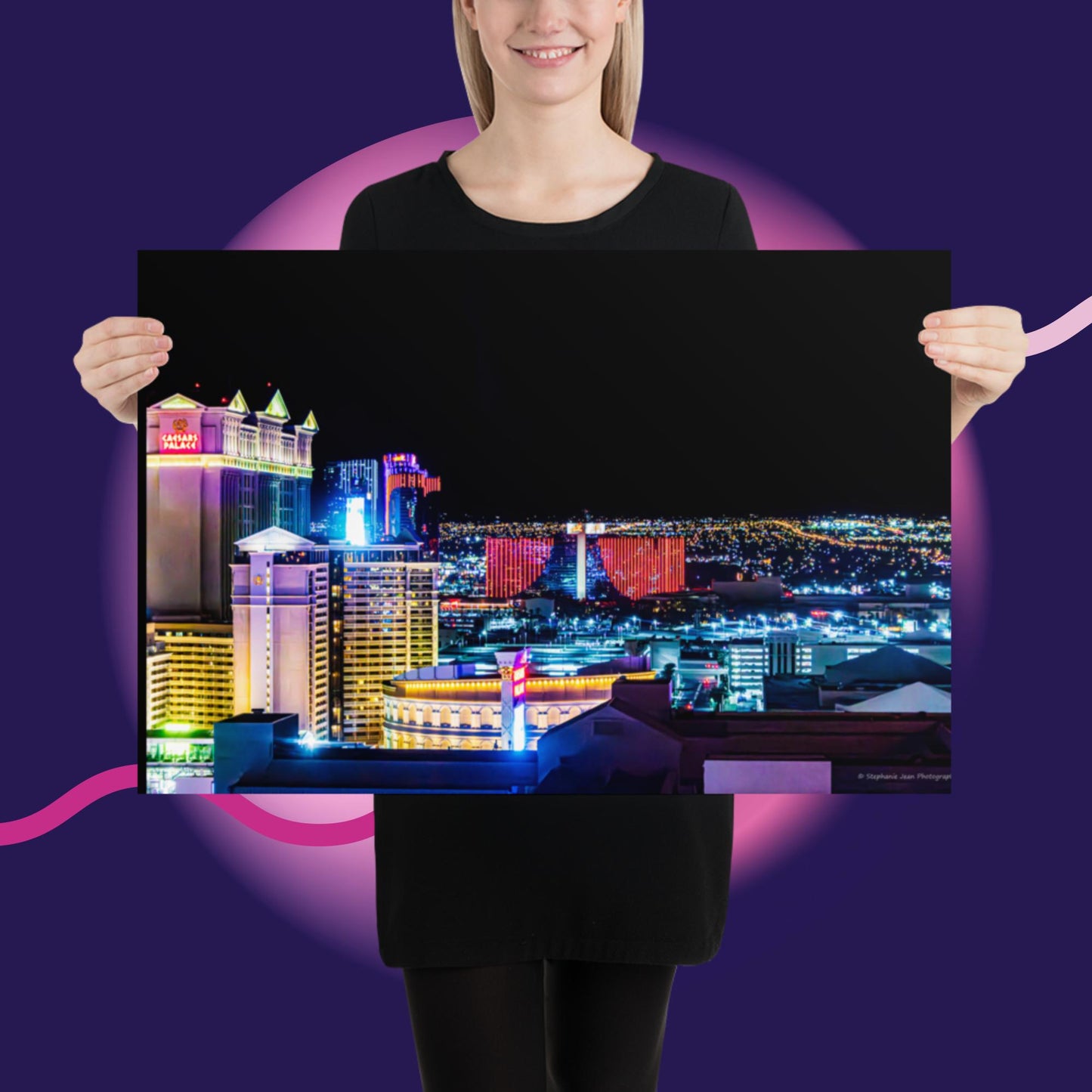 Poster Caesers Palace from HighRoller