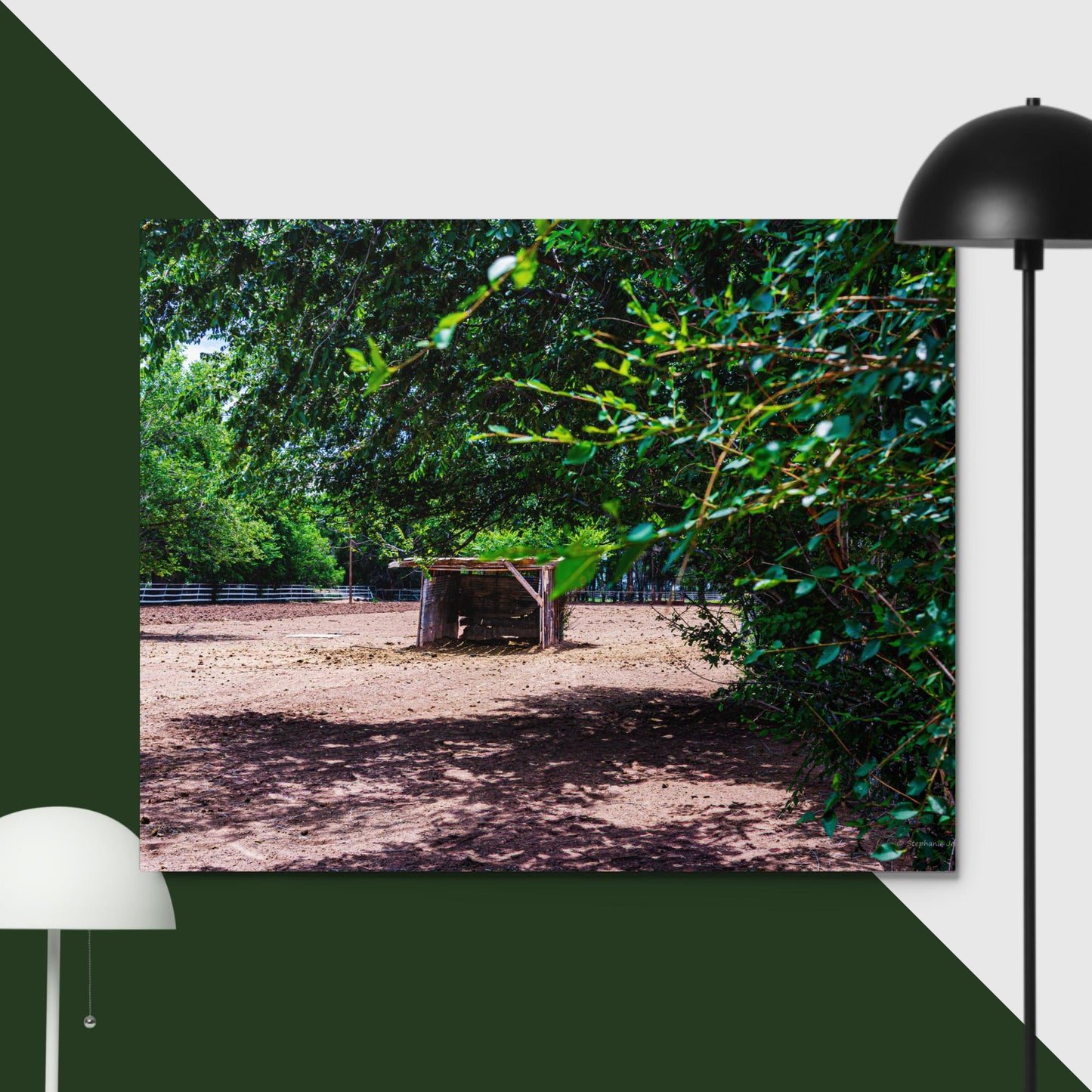 Metal prints rustic barn