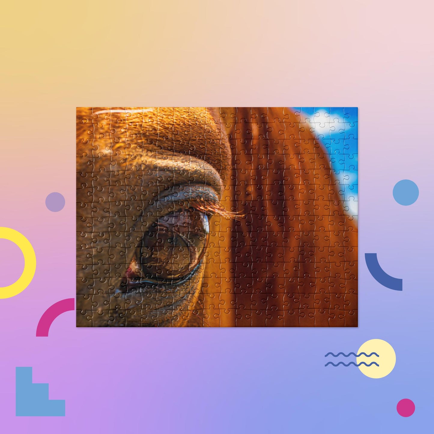 Jigsaw puzzle Chestnut horse