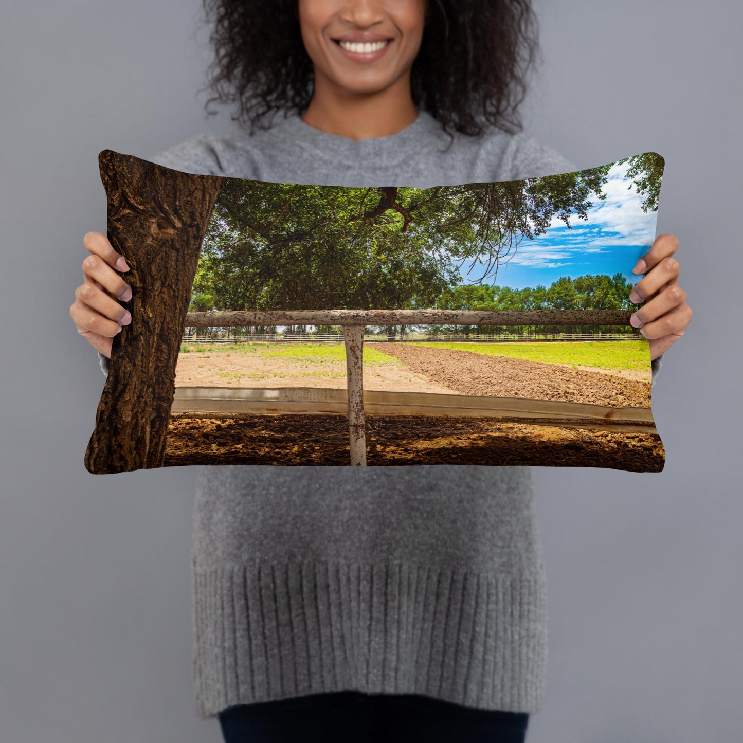 Basic Pillow farm pasture