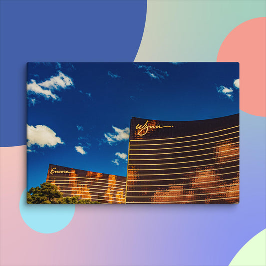 Canvas Wynn skyline