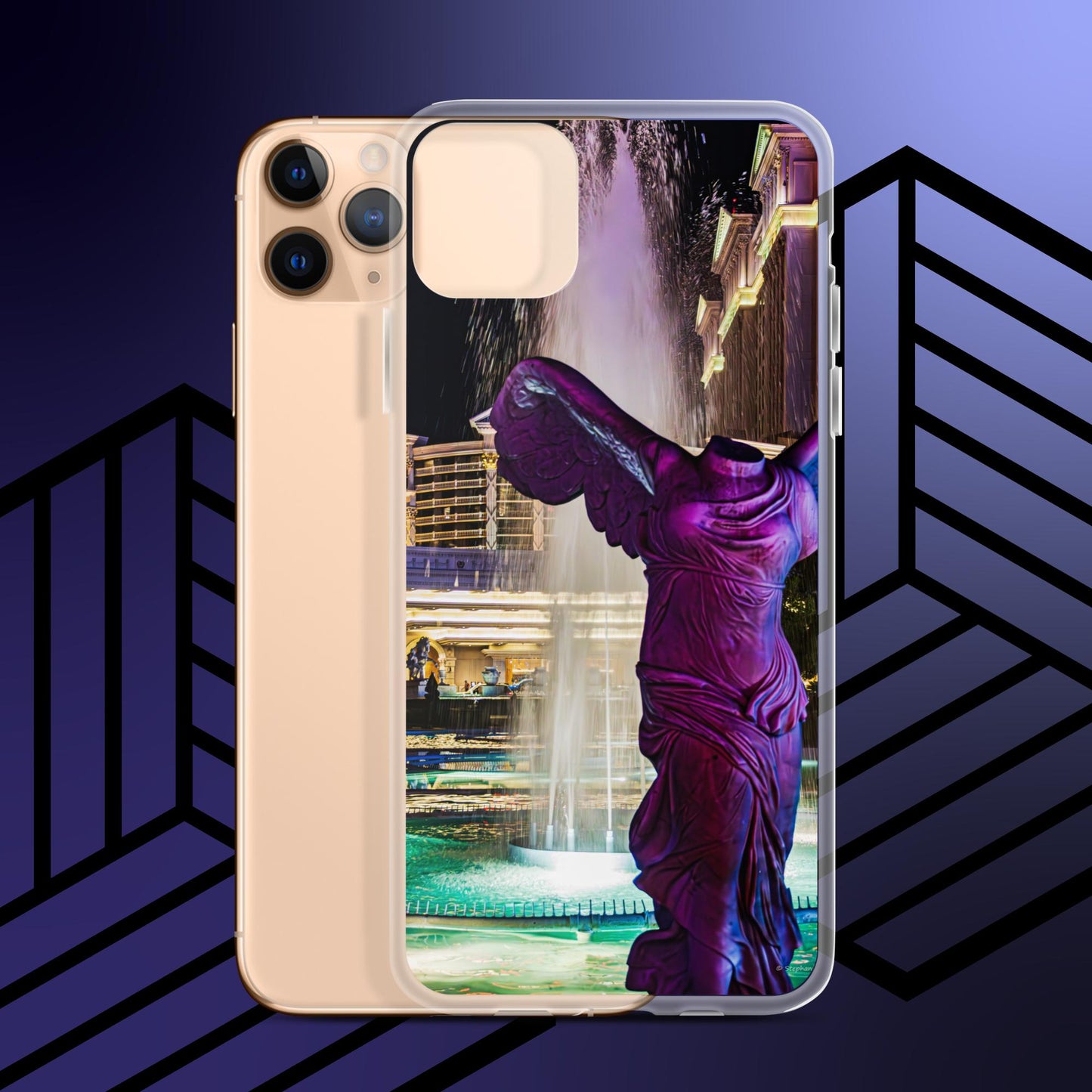 Clear Case for iPhone® Ceasars fountains