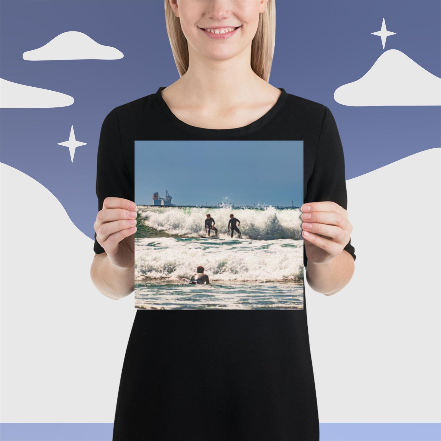 Poster Cali Surfer