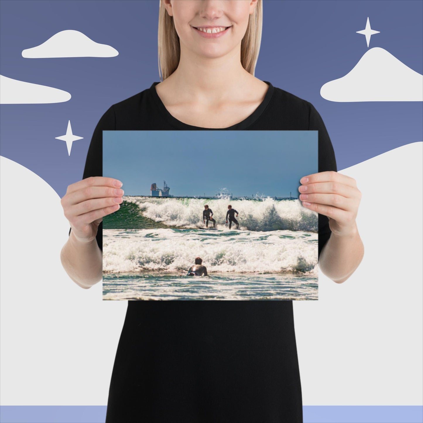 Poster Cali Surfer