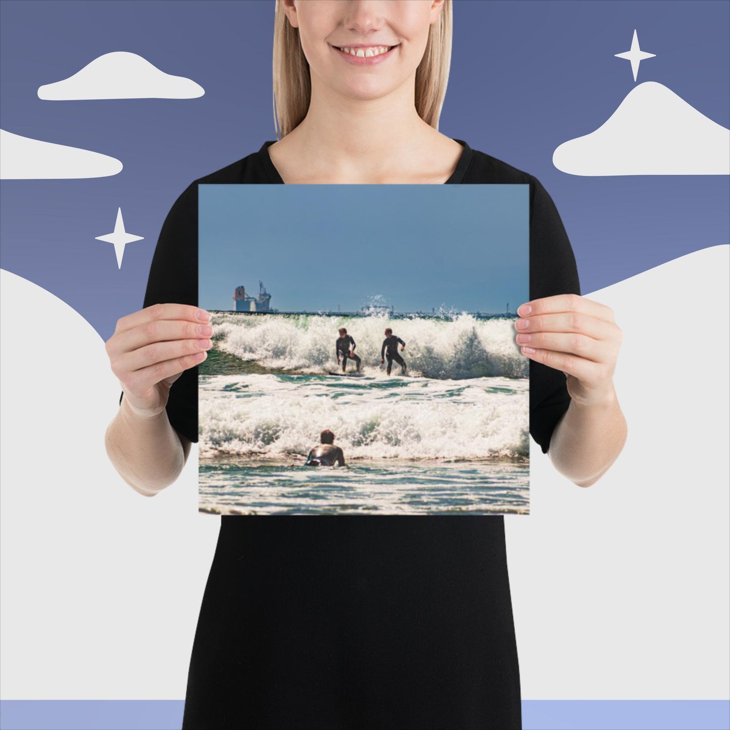 Poster Cali Surfer