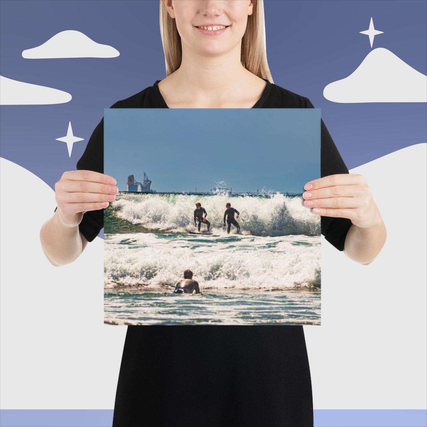 Poster Cali Surfer