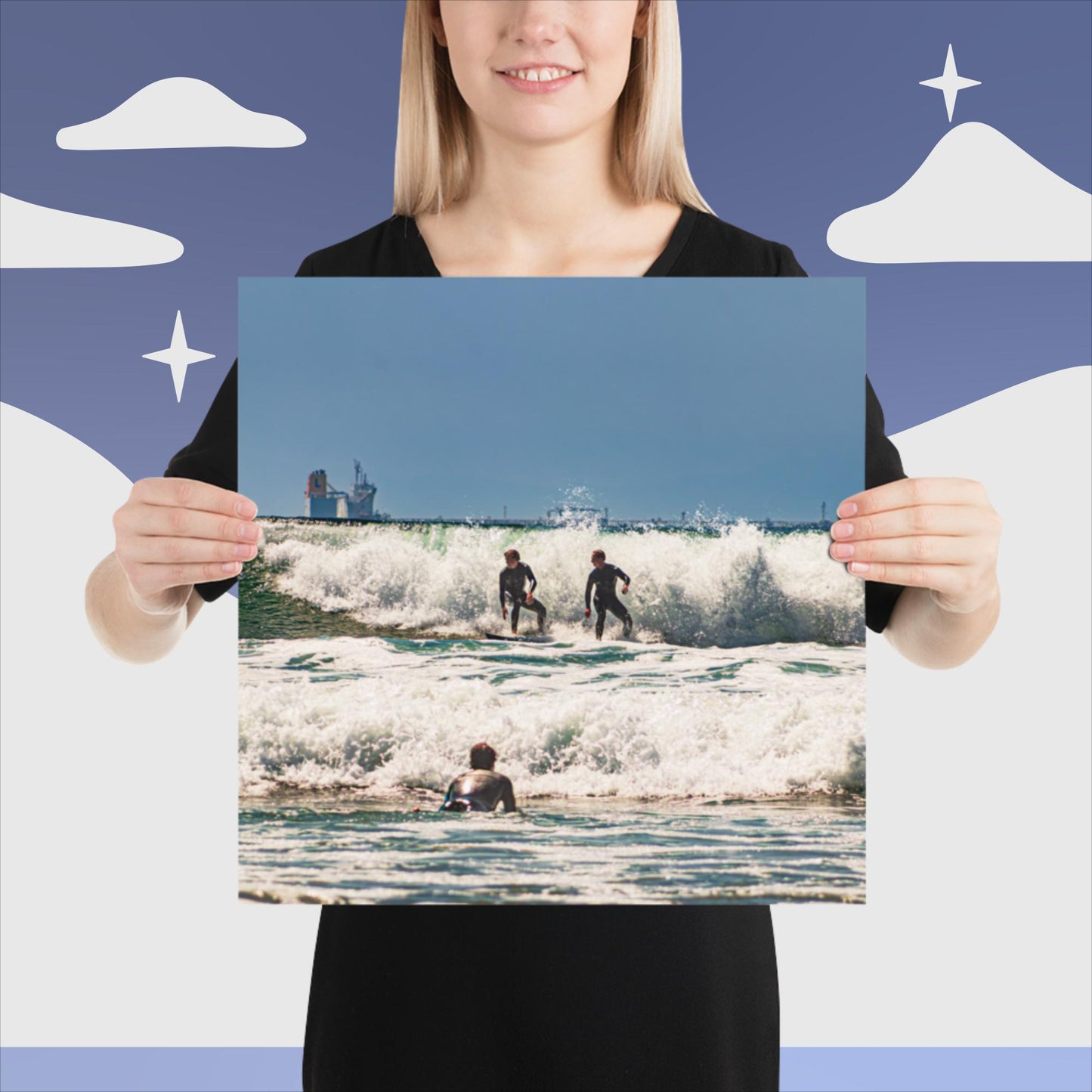 Poster Cali Surfer